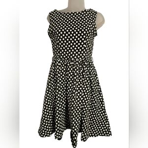 Polka Dot Sleeveless Dress